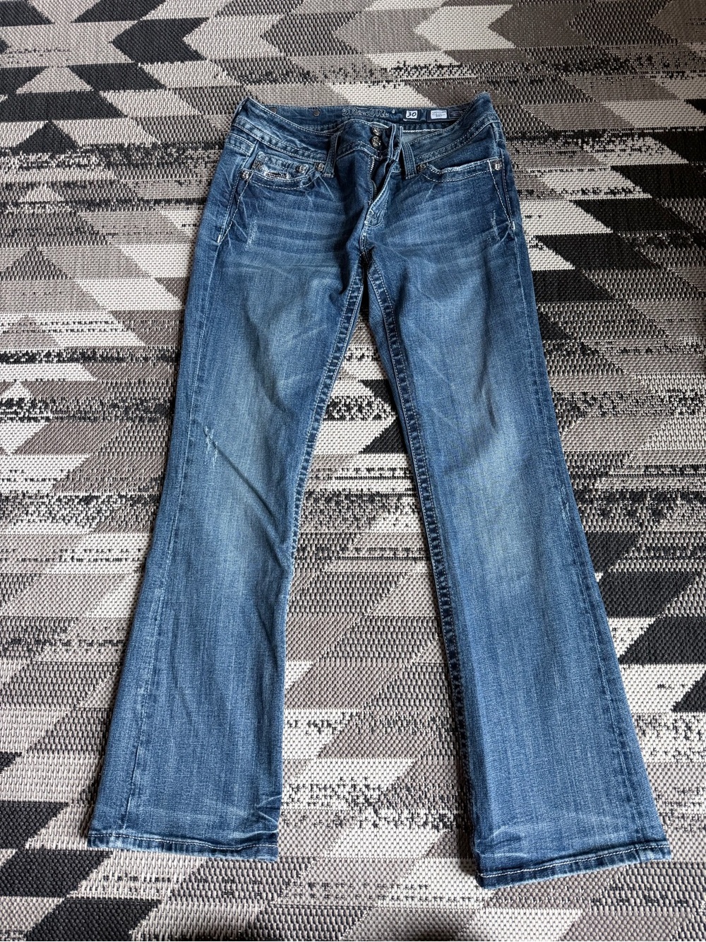 Miss Me Blue Bootcut Jeans